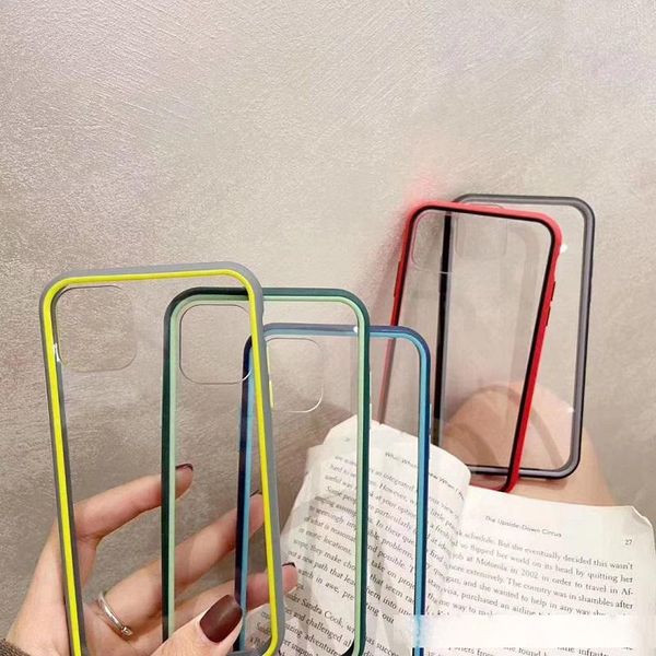transparent case cover shockproof crylic hybrid armor hard back tpu colorful edge for iphone11pro promax 11 xs xr xsmax
transparent case cover shockproof crylic hybrid armor hard back tpu colorful edge for iphone11pro promax 11 xs xr xsmax
