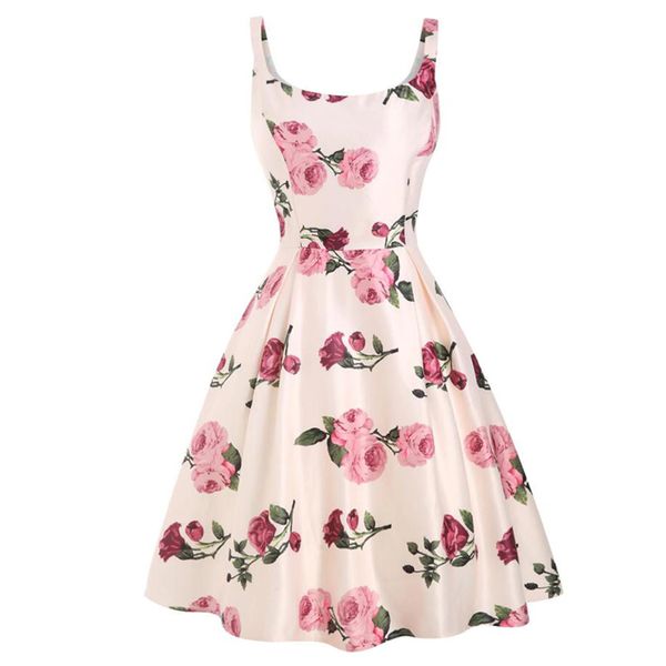 casual dresses women floral print summer tank dress 2021 sundress pin up woman clothes sleeveless robe femme pleated vintage flower, Black;gray
casual dresses women floral print summer tank dress 2021 sundress pin up woman clothes sleeveless robe femme pleated vintage flower, Black;gray