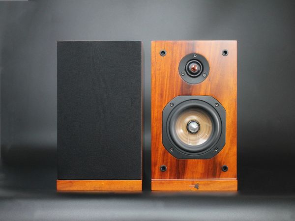 Image of FreeShipping SoundArtist S5B HIFI Speaker Desktop Bookshelf Loud Speaker 5 Inch A Pair