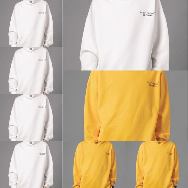 20801 autumn new men's autumn and winter sweater vertical coat sweater sweatercollar loose high collar printed trendy coat trendy 6d, Black
20801 autumn new men's autumn and winter sweater vertical coat sweater sweatercollar loose high collar printed trendy coat trendy 6d, Black