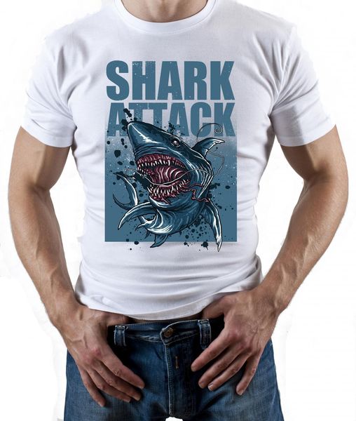 2019 new arrival men's fashion shark attack sunny beach weekend holiday t-shirt tee shirt
2019 new arrival men's fashion shark attack sunny beach weekend holiday t-shirt tee shirt