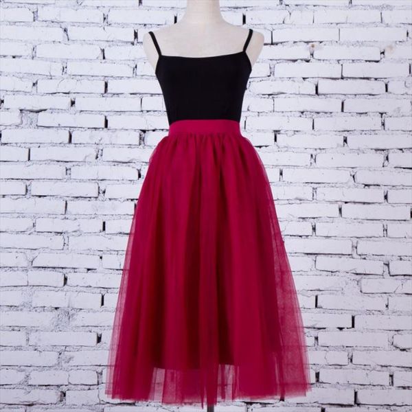 80 cm sweet princess tutu tulle skirt for women elastic faldas high waist midi mid caft mesh yarn skirts saia jupe, Black
80 cm sweet princess tutu tulle skirt for women elastic faldas high waist midi mid caft mesh yarn skirts saia jupe, Black