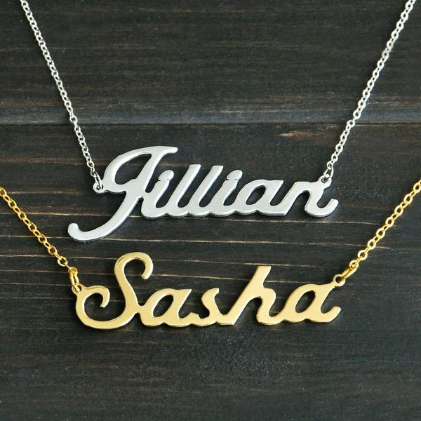 any personalized name necklace alloy pendant alison font fascinating pendant custom name necklace personalized, Silver
any personalized name necklace alloy pendant alison font fascinating pendant custom name necklace personalized, Silver