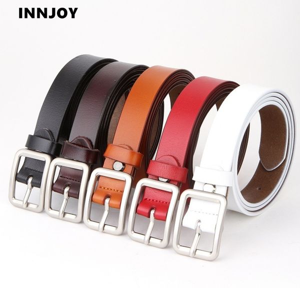 fashion genuine leather belts for women luxury designer classic pin buckle belt female second layer cow skin strap for jeans, Black;brown
fashion genuine leather belts for women luxury designer classic pin buckle belt female second layer cow skin strap for jeans, Black;brown