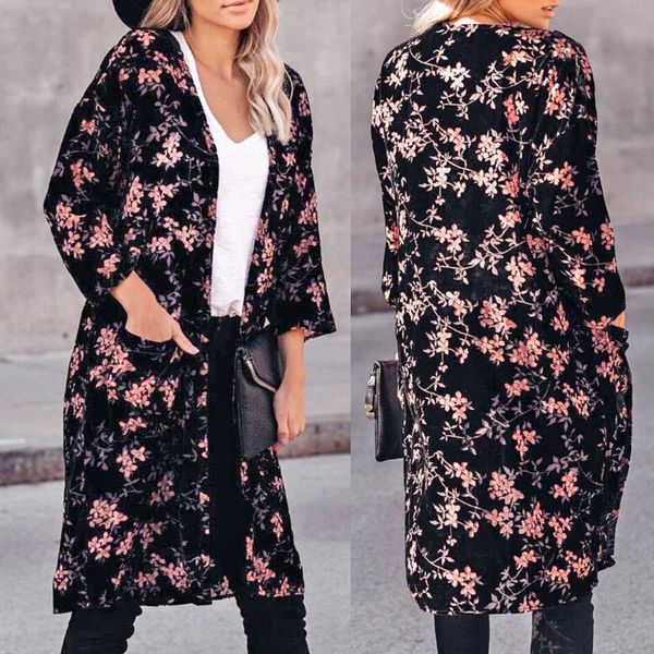 2020 bikini cover-ups bohemian printed long kimono cardigan plus size chiffon tunic women beach wear swim suit cover up, White;black
2020 bikini cover-ups bohemian printed long kimono cardigan plus size chiffon tunic women beach wear swim suit cover up, White;black