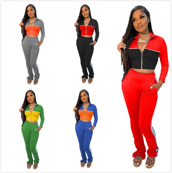 women 2 piece tracksuits set casual color panelled long sleeve long pants side webbing sportswear ladies new trendy leisure wear t12, Gray
women 2 piece tracksuits set casual color panelled long sleeve long pants side webbing sportswear ladies new trendy leisure wear t12, Gray