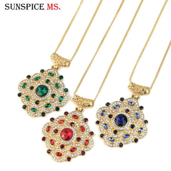 pendant necklaces sunspicems fashion moroccan sunflower necklace for women gold color accesories crystal summer wedding jewelry gift 2021, Silver
pendant necklaces sunspicems fashion moroccan sunflower necklace for women gold color accesories crystal summer wedding jewelry gift 2021, Silver
