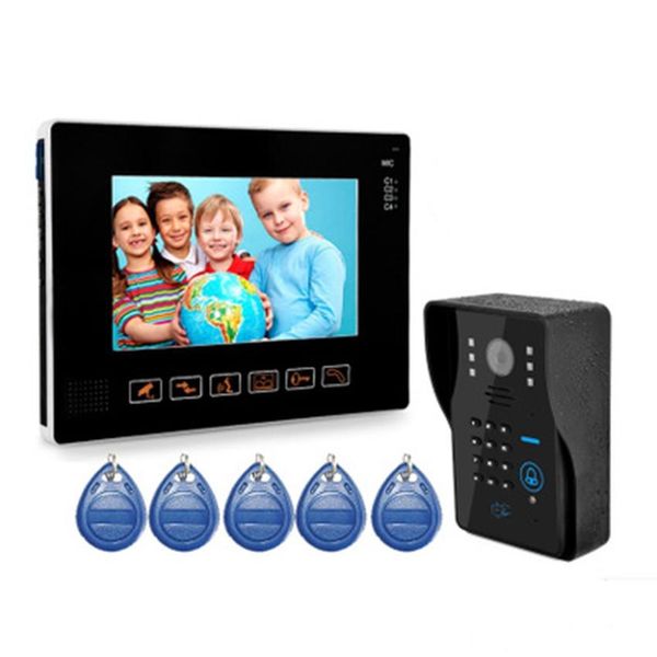 9-inch color digital hd video touch screen multi-function rain-proof intercom video doorbell electric control unlocking high-end home
9-inch color digital hd video touch screen multi-function rain-proof intercom video doorbell electric control unlocking high-end home