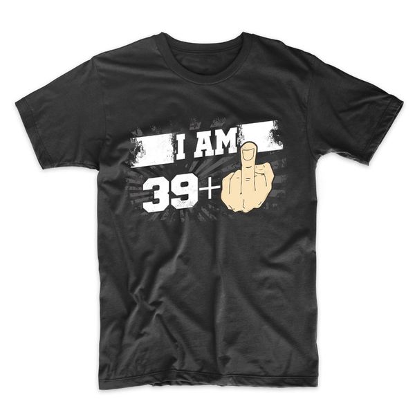40th birthday shirt for men - i am 39 plus middle finger 40 years old 2019 letter print cartoon crazy t shirts
40th birthday shirt for men - i am 39 plus middle finger 40 years old 2019 letter print cartoon crazy t shirts