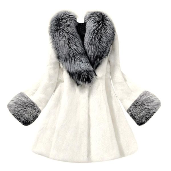 stylish bar women long section of imitation fur mink coat winter korea fashion woman's warm fake fur with cap coats 2020, Black
stylish bar women long section of imitation fur mink coat winter korea fashion woman's warm fake fur with cap coats 2020, Black