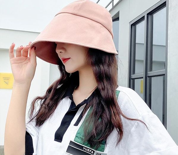 2020 new hat women ladies solid fisherman bucket hat korean fashion spring and summer sun japanese wild sun basin caps, Blue;gray
2020 new hat women ladies solid fisherman bucket hat korean fashion spring and summer sun japanese wild sun basin caps, Blue;gray