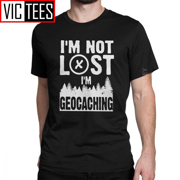 men tshirt i'm not lost i'm geocaching t shirt 100 percent cotton geocacher cache gps sports navigation hiking
men tshirt i'm not lost i'm geocaching t shirt 100 percent cotton geocacher cache gps sports navigation hiking