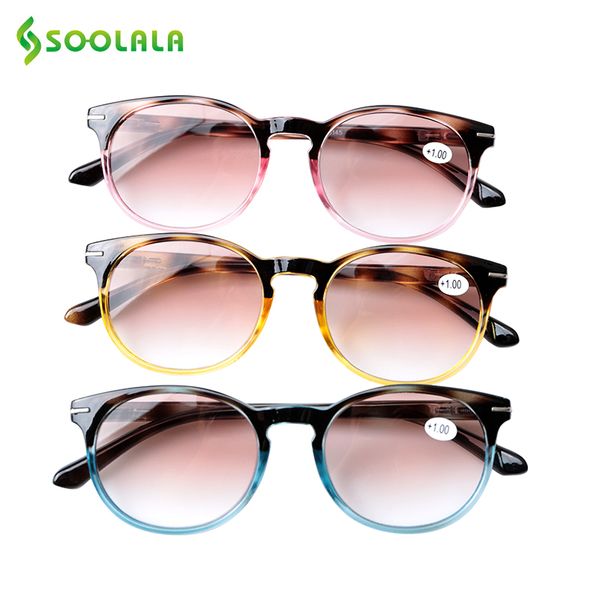 soolala 3pcs spring hinge round sunglasses reading glasses women men spectacle presbyopic glasses eyewear +1.0 1.5 2.0 to 4.0, White;black
soolala 3pcs spring hinge round sunglasses reading glasses women men spectacle presbyopic glasses eyewear +1.0 1.5 2.0 to 4.0, White;black