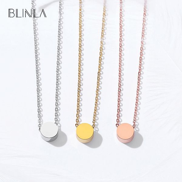 pendant necklaces blinla fashion simple round rose gold silver color necklace for women elegant wedding clavicle chokers jewelry
pendant necklaces blinla fashion simple round rose gold silver color necklace for women elegant wedding clavicle chokers jewelry