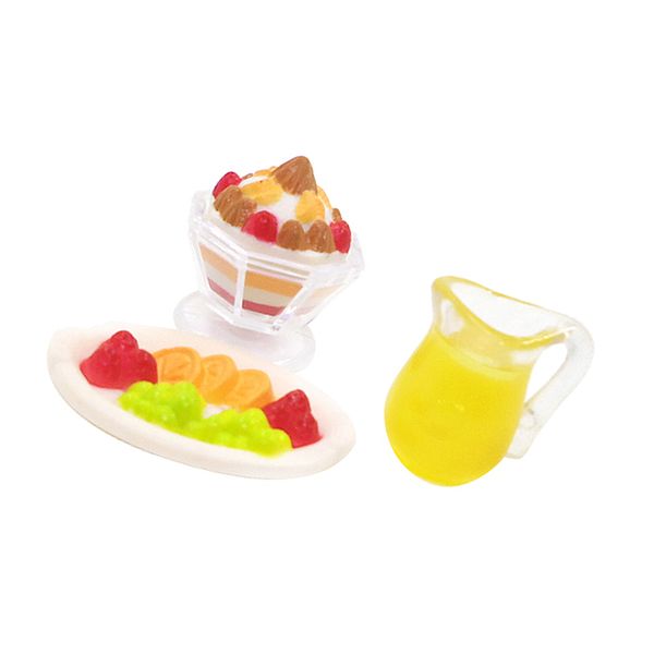 1:12 dollhouse miniature food & groceries supply home decoration fruit platter, juice and ice-cream
1:12 dollhouse miniature food & groceries supply home decoration fruit platter, juice and ice-cream