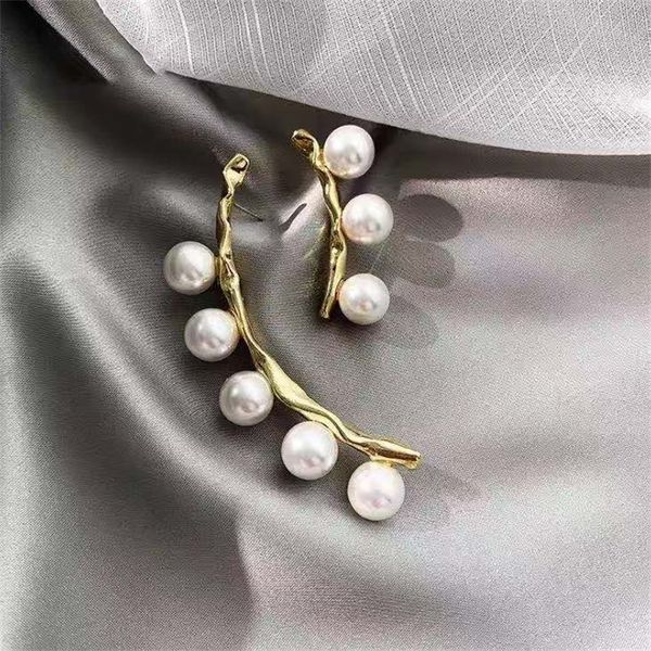 zg new asymmetric pearl long drop earrings fashion korean women geometric metal earrings jewelry pendientes, Silver
zg new asymmetric pearl long drop earrings fashion korean women geometric metal earrings jewelry pendientes, Silver