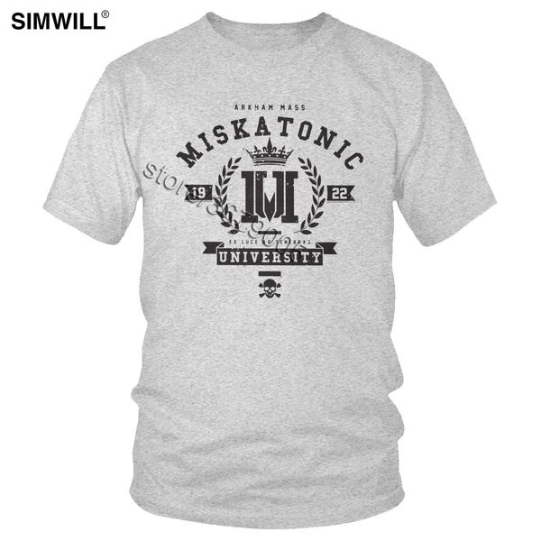 miskatonic university tshirt tees mens vintage short sleeve soft cotton tee shirts o neck t shirts regular fit summer t-shirt
miskatonic university tshirt tees mens vintage short sleeve soft cotton tee shirts o neck t shirts regular fit summer t-shirt