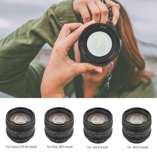 other cctv cameras kamlan 50mm f1.1 ii aps-c large aperture manual focus lens for mirrorless camera len accessories lente para celular
other cctv cameras kamlan 50mm f1.1 ii aps-c large aperture manual focus lens for mirrorless camera len accessories lente para celular