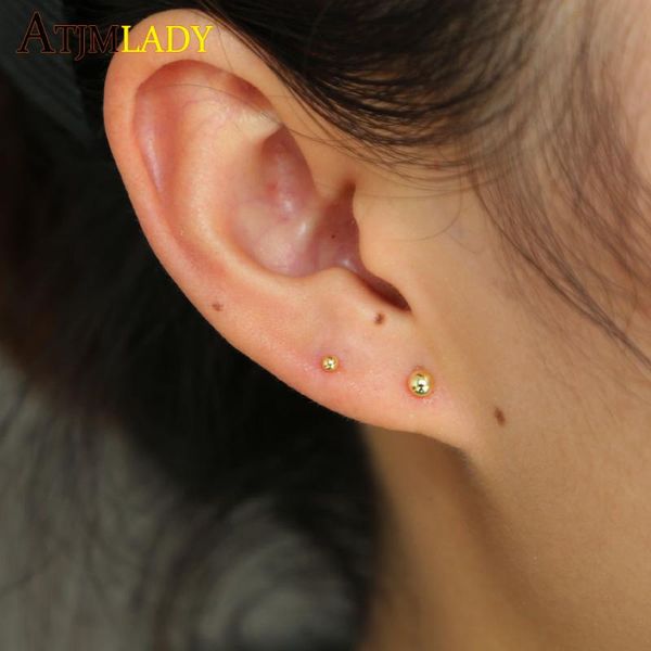 stud earings rushed brincos 2021 factory fine jewelry gold color 2mm 3mm mini small cute roun simple high polish dainty earring, Golden;silver
stud earings rushed brincos 2021 factory fine jewelry gold color 2mm 3mm mini small cute roun simple high polish dainty earring, Golden;silver
