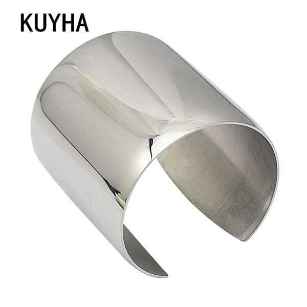 trendy cuff bangles for women stainless steel gold silver color rainbow brand gift wristband bracelet punk jewelry, Black
trendy cuff bangles for women stainless steel gold silver color rainbow brand gift wristband bracelet punk jewelry, Black