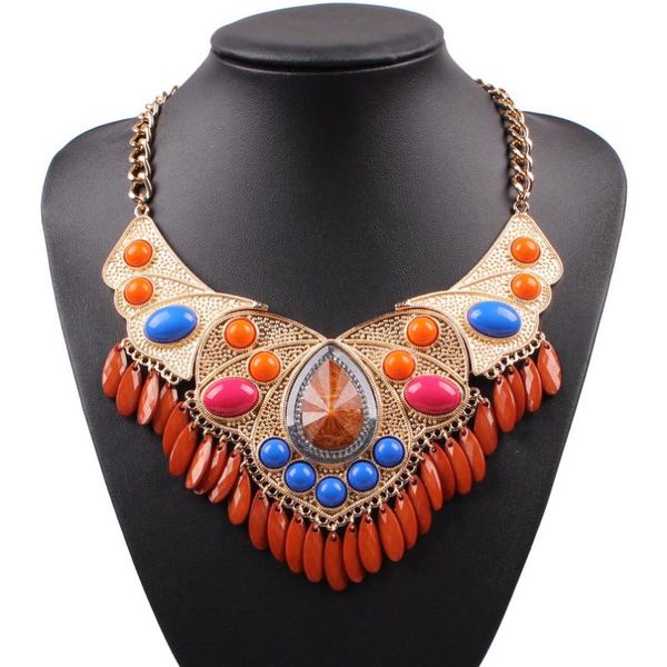chains brand fashion chain choker necklace chunky statement beads pendant jewelry for women party, Silver
chains brand fashion chain choker necklace chunky statement beads pendant jewelry for women party, Silver