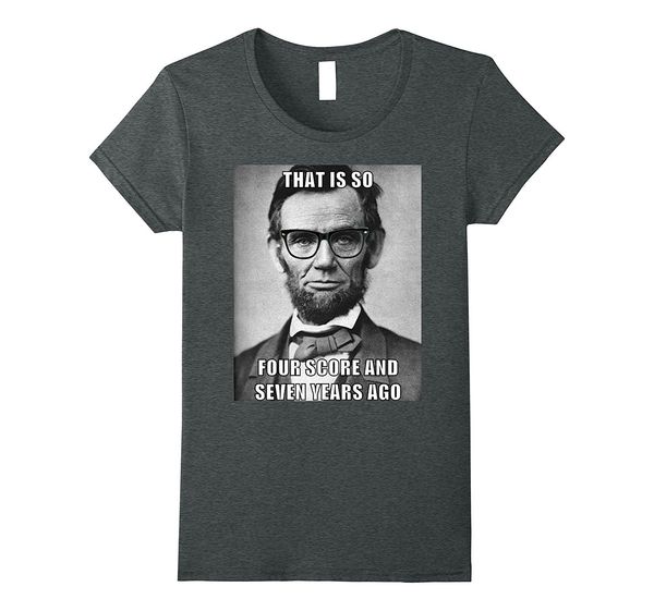 2019 fashion summer style funny hipster abraham lincoln t shirt tee shirt