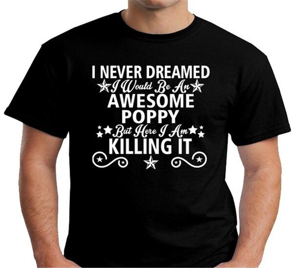 awesome poppy funny dad fathers day birthday christmas shower gift tee t shirt birthday gift tee shirt
awesome poppy funny dad fathers day birthday christmas shower gift tee t shirt birthday gift tee shirt