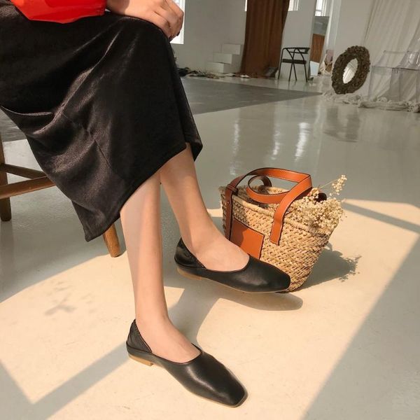 women spring autumn square toe flats slip on lazy shoes ladies shallow single shoes flats loafers soft comfort zapatos mujer, Black
women spring autumn square toe flats slip on lazy shoes ladies shallow single shoes flats loafers soft comfort zapatos mujer, Black