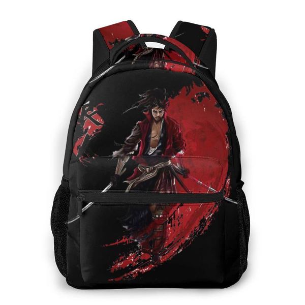 ronin - the real samurai katana backpack for girls boys travel rucksack samurai champloo printing
ronin - the real samurai katana backpack for girls boys travel rucksack samurai champloo printing