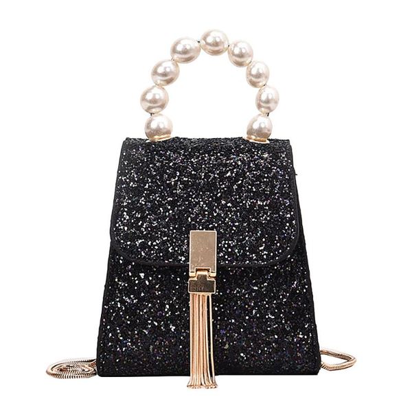 women's handbag female leather solid messenger bag sequin pearl shoulder bags summer fashion ladies chain clutch bag #l10
women's handbag female leather solid messenger bag sequin pearl shoulder bags summer fashion ladies chain clutch bag #l10