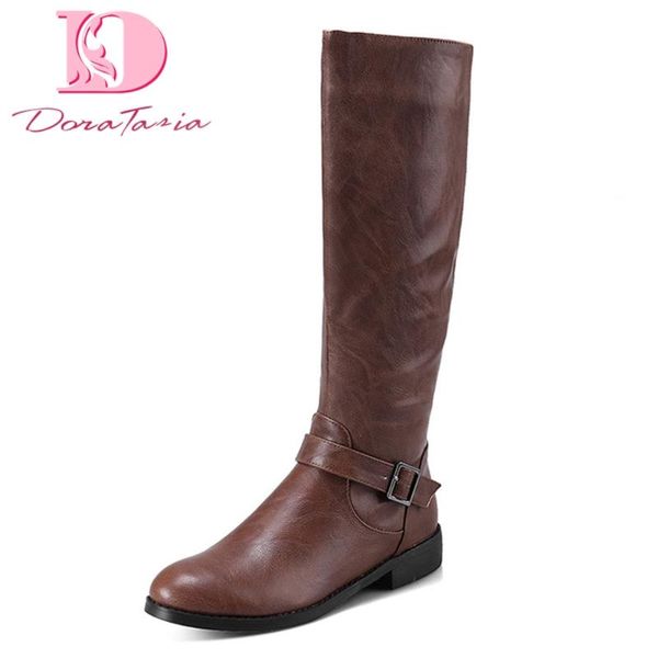 doratasia large size 34-43 brand women shoes woman riding boots fashion fashion winter knee-high boots woman shoes, Black
doratasia large size 34-43 brand women shoes woman riding boots fashion fashion winter knee-high boots woman shoes, Black