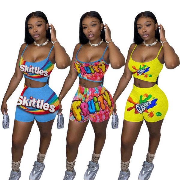 women tracksuits two pieces set fashion casual printed camisole sleeveless short pants 3 colours ladies outfits 2020, Gray
women tracksuits two pieces set fashion casual printed camisole sleeveless short pants 3 colours ladies outfits 2020, Gray