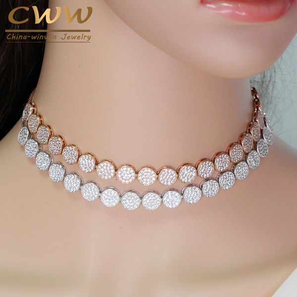 cwwzircons adjustable size fashion rose gold color micro pave round cubic zirconia baguette chokers necklace for women cp006, Golden;silver
cwwzircons adjustable size fashion rose gold color micro pave round cubic zirconia baguette chokers necklace for women cp006, Golden;silver