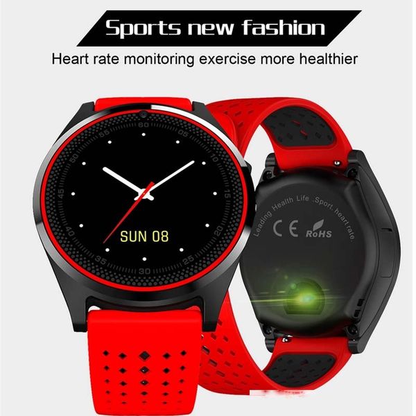 bluetooth smart watch v9 hr camera pedometer fitness tracker health sport clock hours men women smart bnad for android&ios
bluetooth smart watch v9 hr camera pedometer fitness tracker health sport clock hours men women smart bnad for android&ios