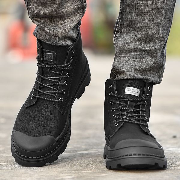 size 47 black warm winter men boots genuine leather ankle boots men winter work shoes fur snow for botas
size 47 black warm winter men boots genuine leather ankle boots men winter work shoes fur snow for botas