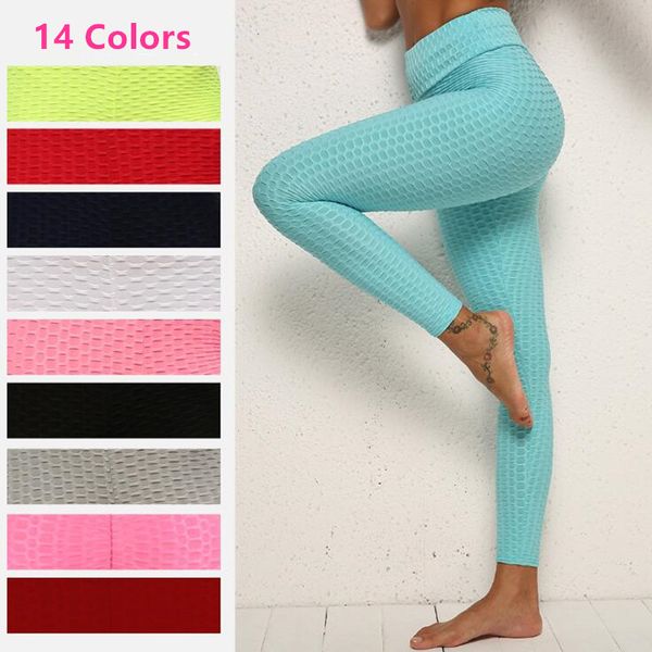 women's leggings 14 colors women fitness jacquard bubble slim legging 2021 push up hips high waist workout jeggings trousers, Black
women's leggings 14 colors women fitness jacquard bubble slim legging 2021 push up hips high waist workout jeggings trousers, Black