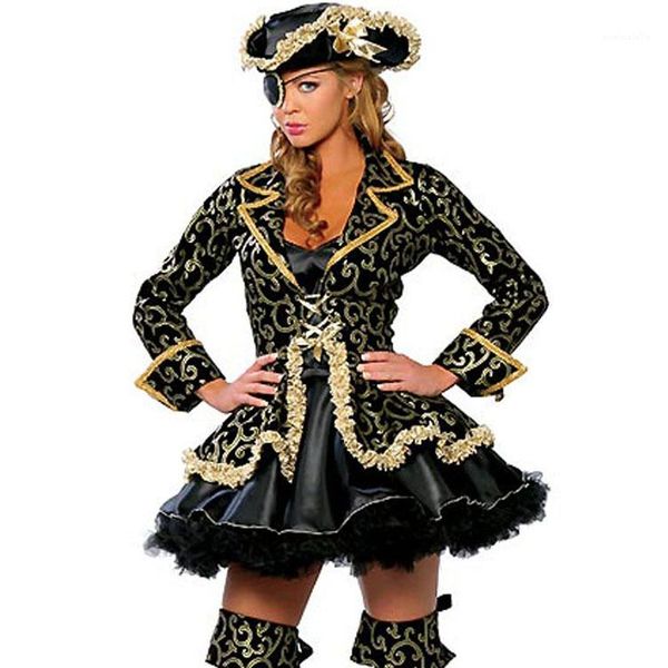 costume suits cos stage clothing halloween women suit pirate cosplay, Black;red
costume suits cos stage clothing halloween women suit pirate cosplay, Black;red