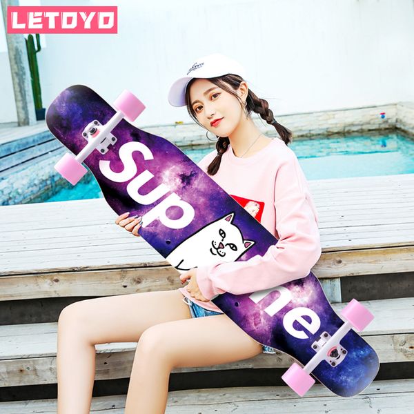 standard double kick longboard skateboard 31 inch for kids beginner teens carton steel bearing long board skateboard skate
standard double kick longboard skateboard 31 inch for kids beginner teens carton steel bearing long board skateboard skate
