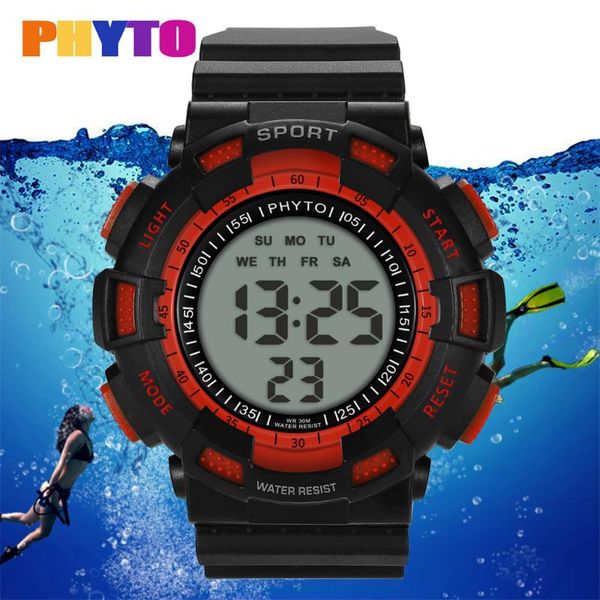 fashion high-end multi-function 30m sports waterproof electronic watch digital wristwatches spor watch men women, Slivery;brown
fashion high-end multi-function 30m sports waterproof electronic watch digital wristwatches spor watch men women, Slivery;brown