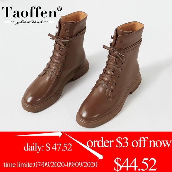 taoffen размер 33-42 ins новых ботильоны женщина круглого toe толстого каблука зашнуровать обувь из натуральной кожи высокого качества класс, Black
taoffen размер 33-42 ins новых ботильоны женщина круглого toe толстого каблука зашнуровать обувь из натуральной кожи высокого качества класс, Black