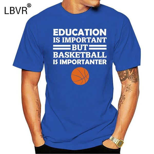 education is important but basketball is importanter funny athlete gift 2019 new arrival men's fashion funny men short tshirt
education is important but basketball is importanter funny athlete gift 2019 new arrival men's fashion funny men short tshirt