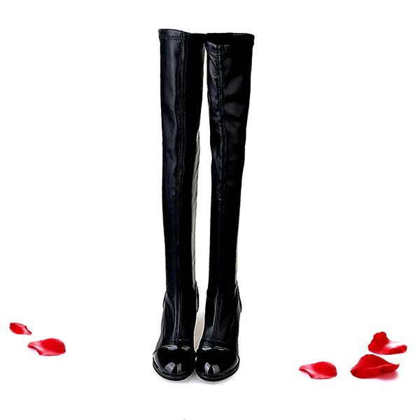 2020 мода кожа pu за колено сапоги женщины sequined toe упругие stretch толстый каблук бедренной кости высокие сапоги езда большой плюс разм, Black
2020 мода кожа pu за колено сапоги женщины sequined toe упругие stretch толстый каблук бедренной кости высокие сапоги езда большой плюс разм, Black