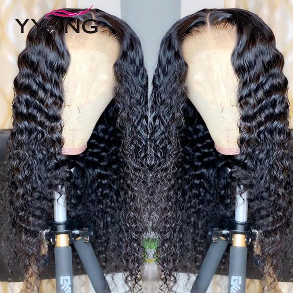 yyong 1x4 & 13x6 t part malaysian lace front human hair wig deep wave hd transparent lace wigs remy deep part wigs 120% 32 inch, Black;brown
yyong 1x4 & 13x6 t part malaysian lace front human hair wig deep wave hd transparent lace wigs remy deep part wigs 120% 32 inch, Black;brown