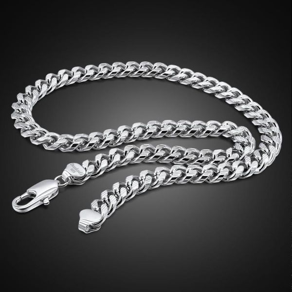 fashion real 100% 925 sterling silver men's necklace new pattern curb cuban chain 10 mm 22-26 in punk man fine jewelry gift
fashion real 100% 925 sterling silver men's necklace new pattern curb cuban chain 10 mm 22-26 in punk man fine jewelry gift