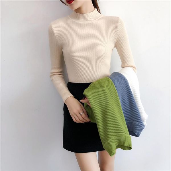 2020 fall new women turtleneck sweater pullover black pink knitted slim winter sweater casual pullovers top, White;black
2020 fall new women turtleneck sweater pullover black pink knitted slim winter sweater casual pullovers top, White;black