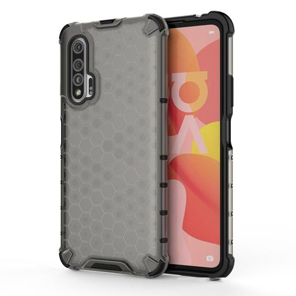 2 in 1transparent honeycomb style phone case shockproof tpu pc hybrid case for huawei nova 6
2 in 1transparent honeycomb style phone case shockproof tpu pc hybrid case for huawei nova 6