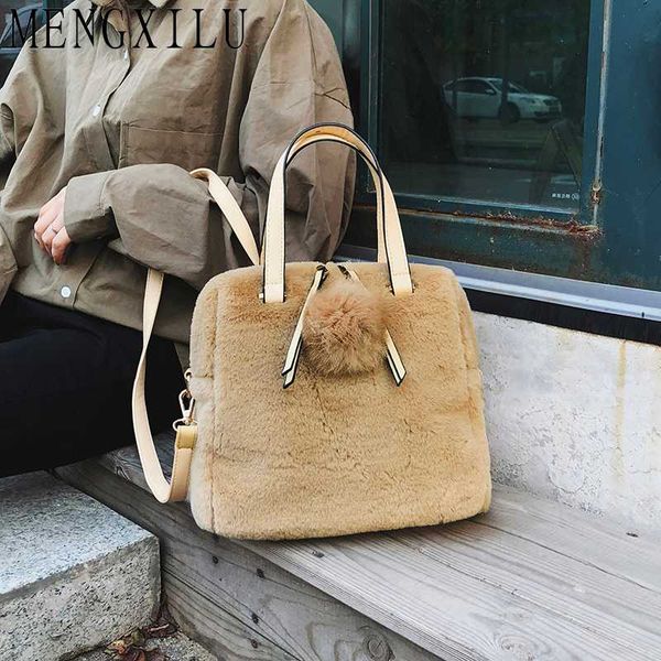mengxilu 2020 fashion fur ball ladies hand bags satchel velvet messenger bag leather shoulder strap crossbody bag for women sac
mengxilu 2020 fashion fur ball ladies hand bags satchel velvet messenger bag leather shoulder strap crossbody bag for women sac