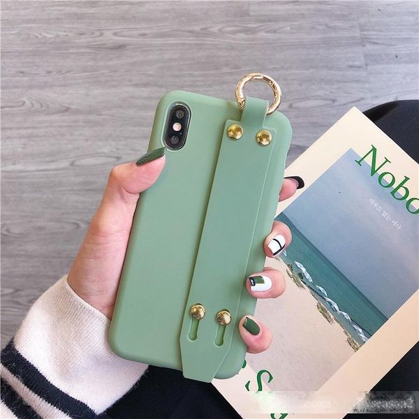 candy color tpu phone case with wrist band for iphone xs max xr x 8 7 6 plus soft back cover strap stand
candy color tpu phone case with wrist band for iphone xs max xr x 8 7 6 plus soft back cover strap stand