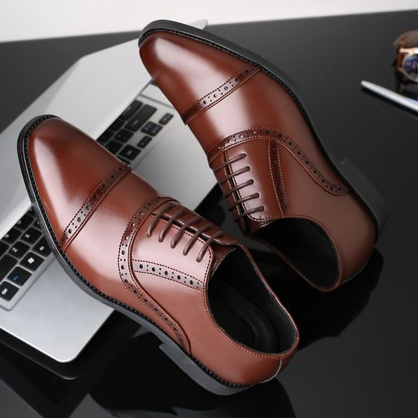 2020 new style mens shoes business dress british shoes selling shoes wear-resistant outsole lace-up comfortable mens, Black
2020 new style mens shoes business dress british shoes selling shoes wear-resistant outsole lace-up comfortable mens, Black