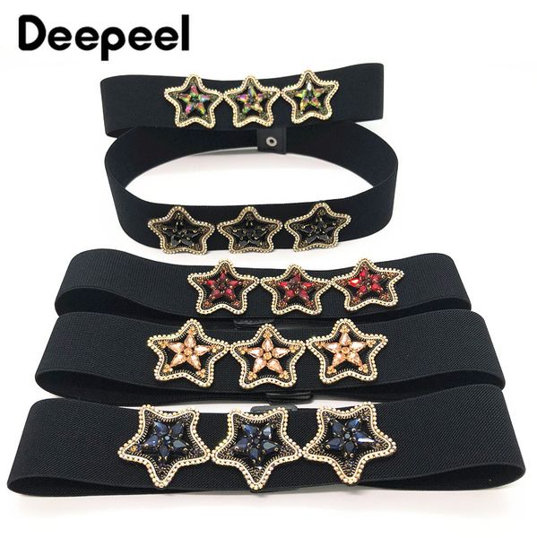 deepeel 1pc 5*65-95cm women pentagram diamond sequins cummerbunds elastic wide waist hige waist belt for dress down cb644, Black;brown
deepeel 1pc 5*65-95cm women pentagram diamond sequins cummerbunds elastic wide waist hige waist belt for dress down cb644, Black;brown